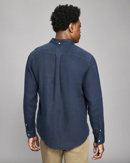Billy Reid Tuscumbia Linen Shirt Button Down