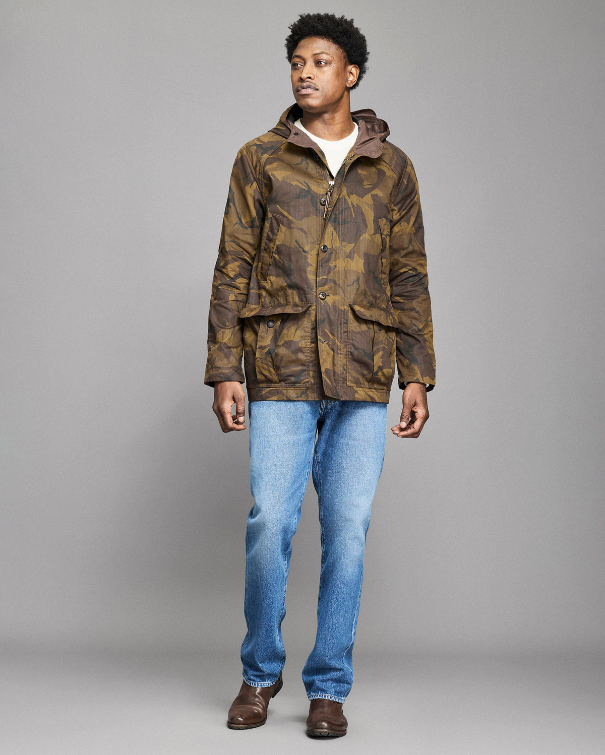 Billy Reid Waxed Lodge Jacket