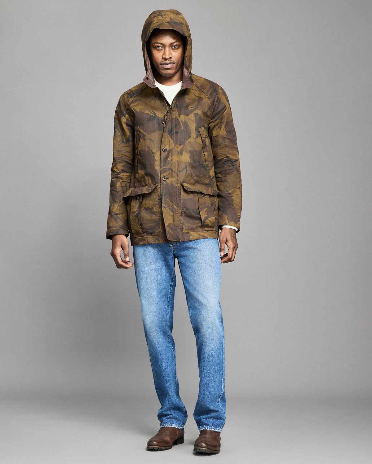 Billy Reid Waxed Lodge Jacket