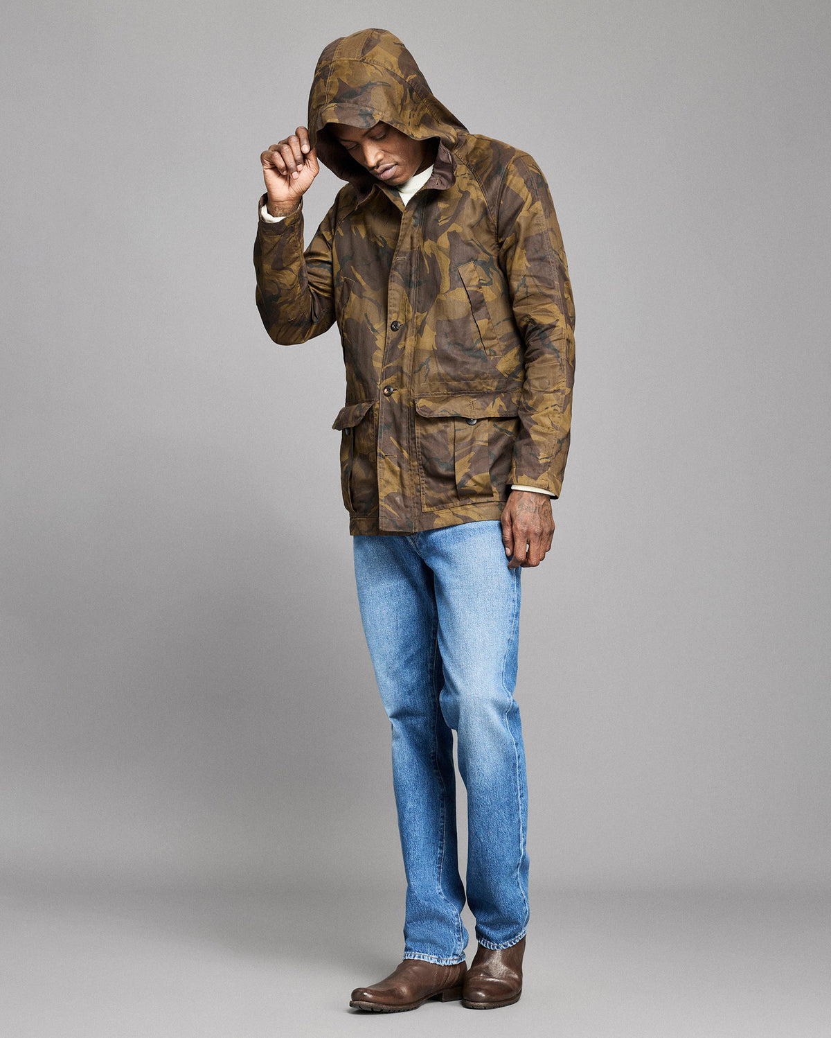 Billy Reid Waxed Lodge Jacket