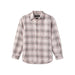 AARON LEVINE SHADOW FLANNEL - FLAMINGO