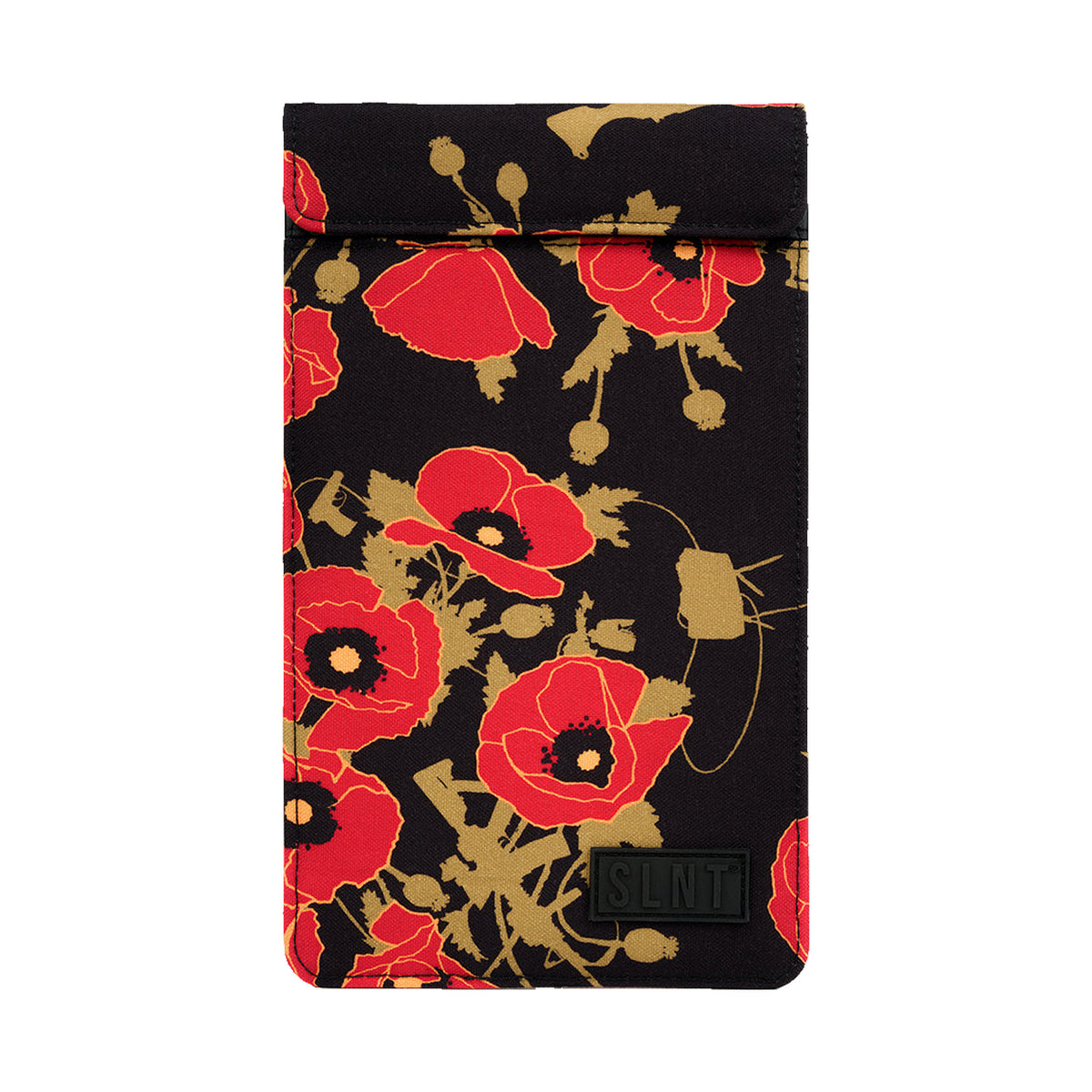 SLNT Faraday Phone Sleeve Medium Plus Poppies of War Weatherproof Nylon
