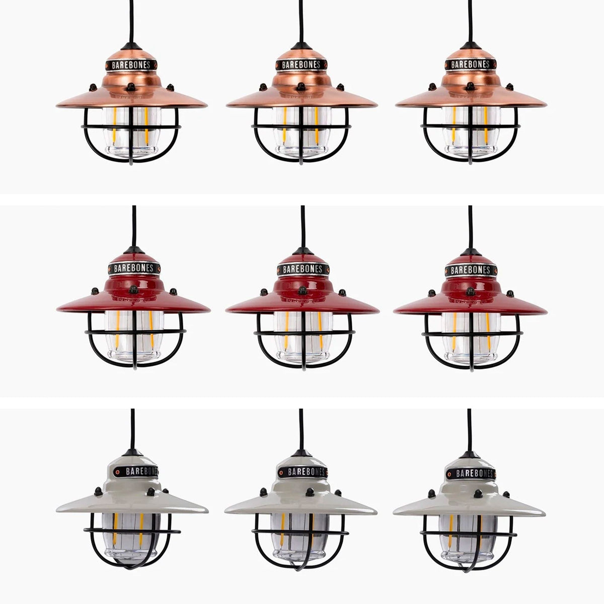 Barebones Edison Pendant String Lights