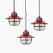 Barebones Edison Pendant String Lights - Red