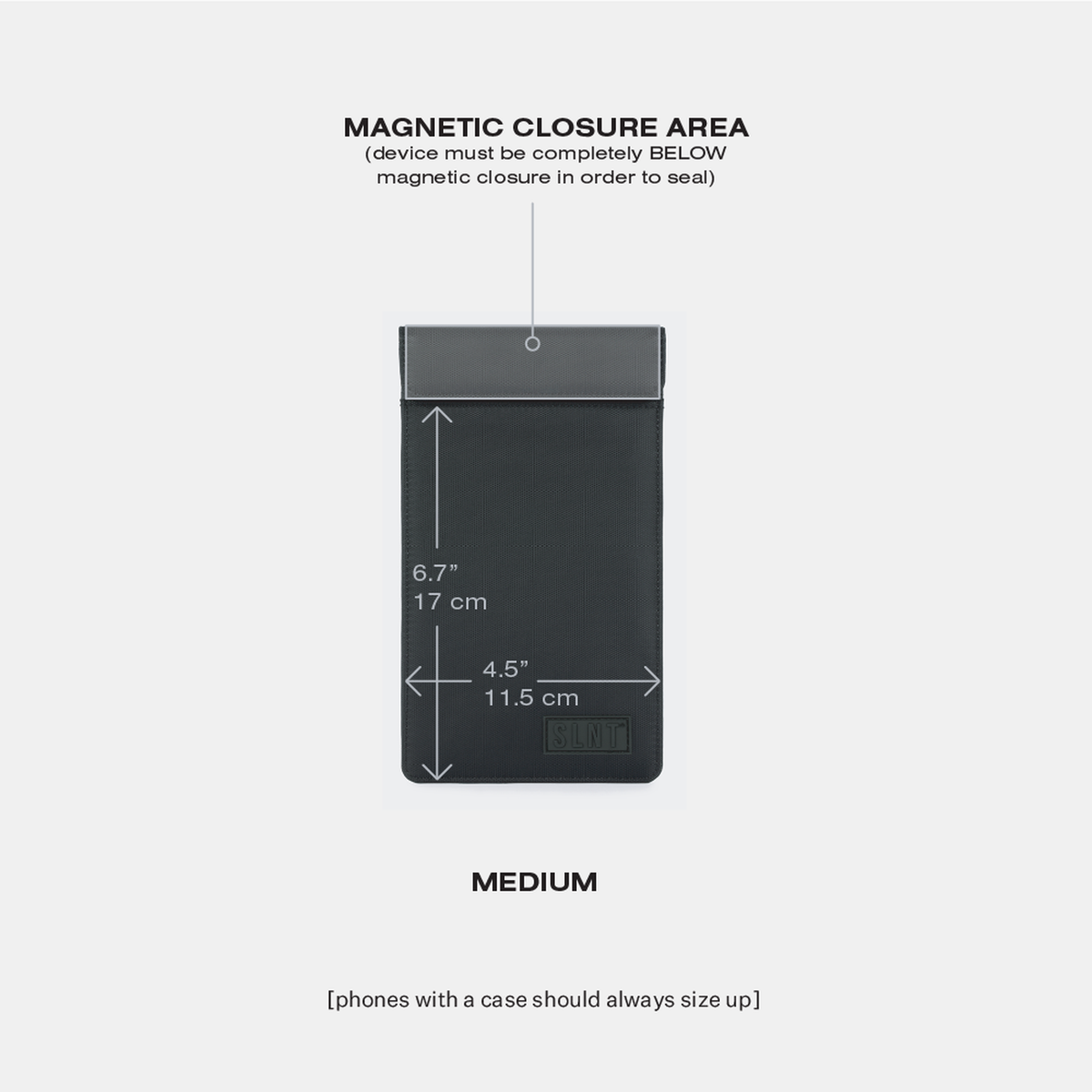SLNT Faraday Phone Sleeve