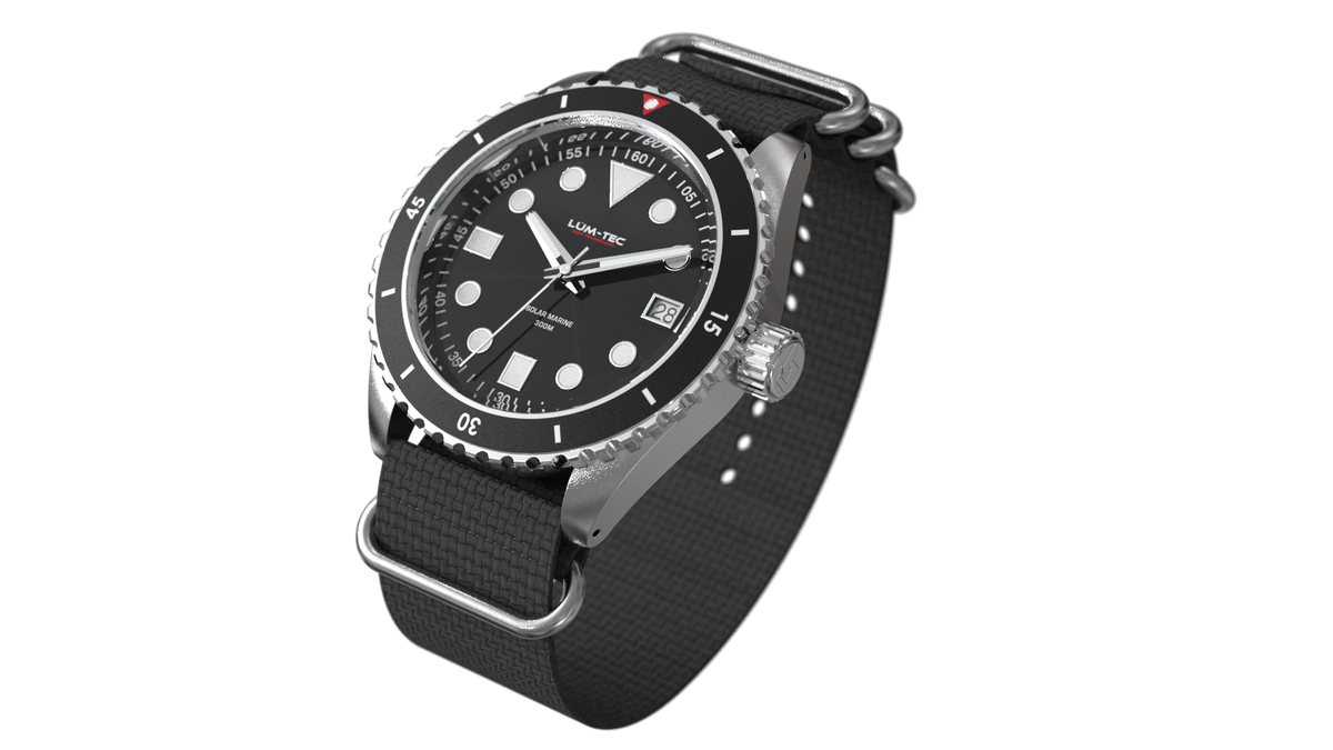 LUM-TEC Solar Marine 5 Dive Watch