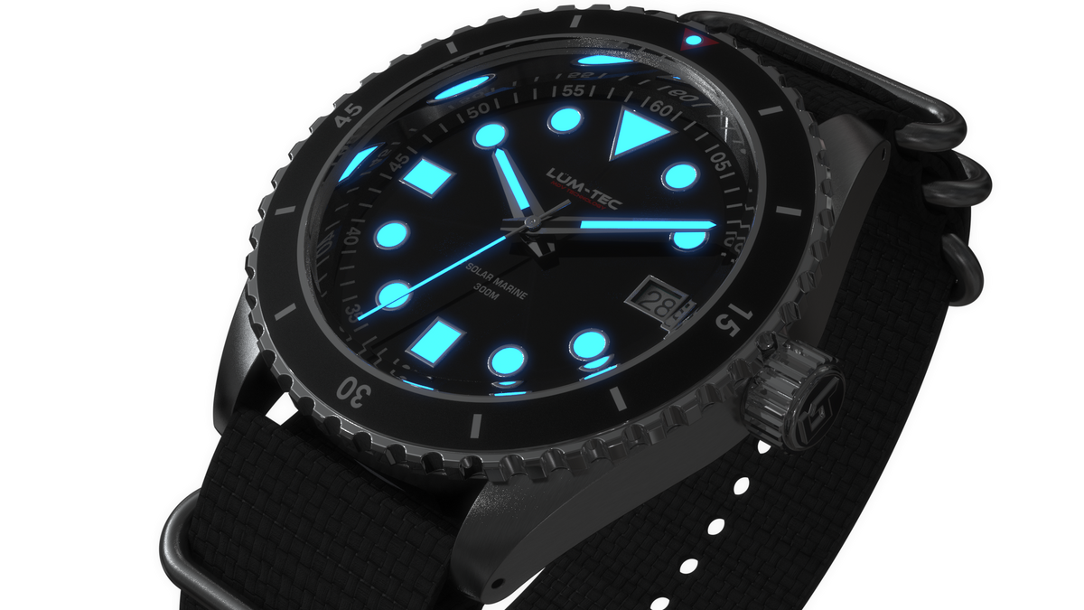 LUM-TEC Solar Marine 5 Dive Watch