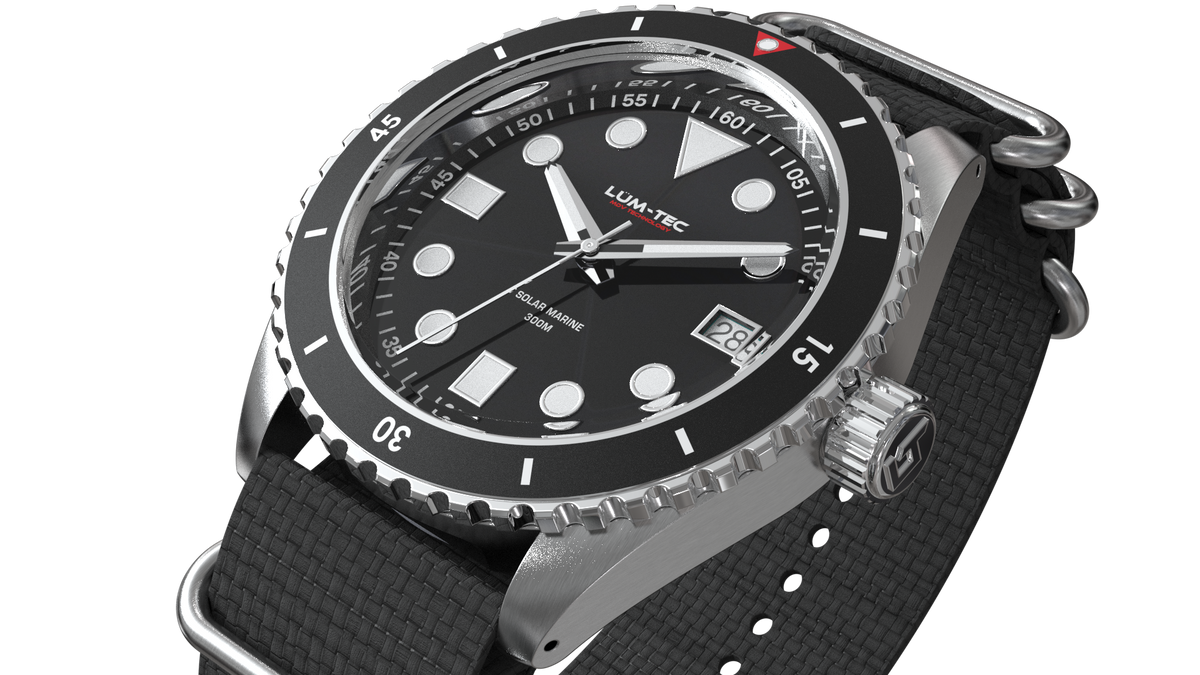 LUM-TEC Solar Marine 5 Dive Watch