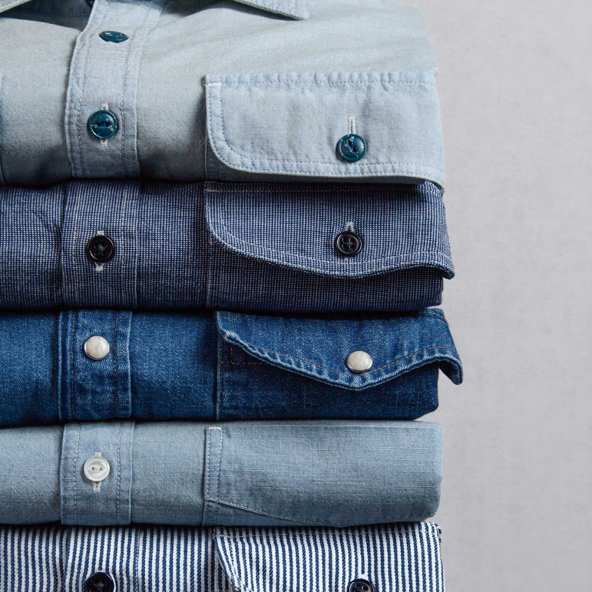 Rivay Albers Indigo Chambray Workshirt