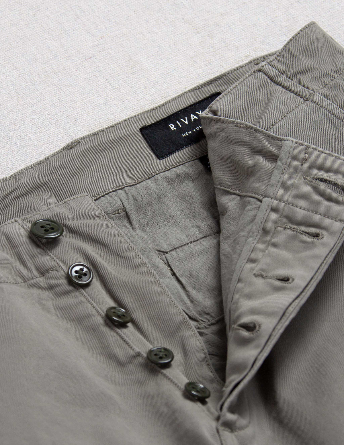 Rivay Series Chino in Warm Grey