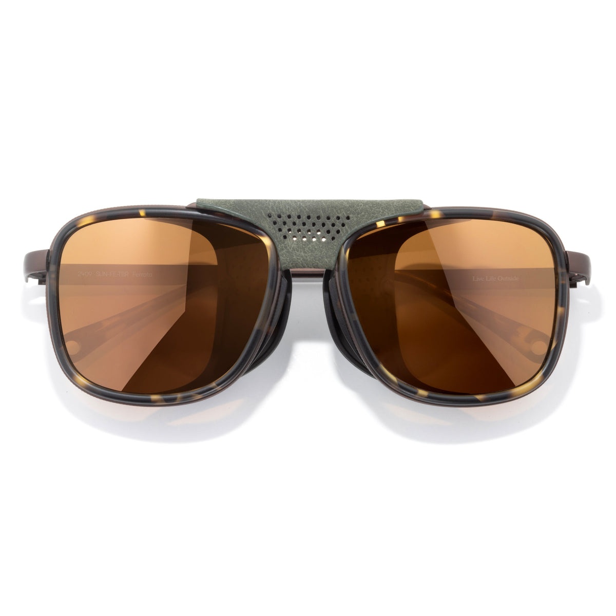 Sunski Ferrata Sunglasses Tortoise Bronze