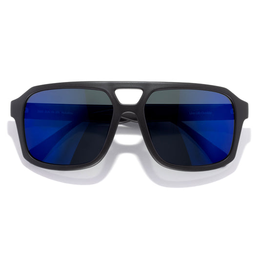 Sunski Paladino Sunglasses Black Indigo