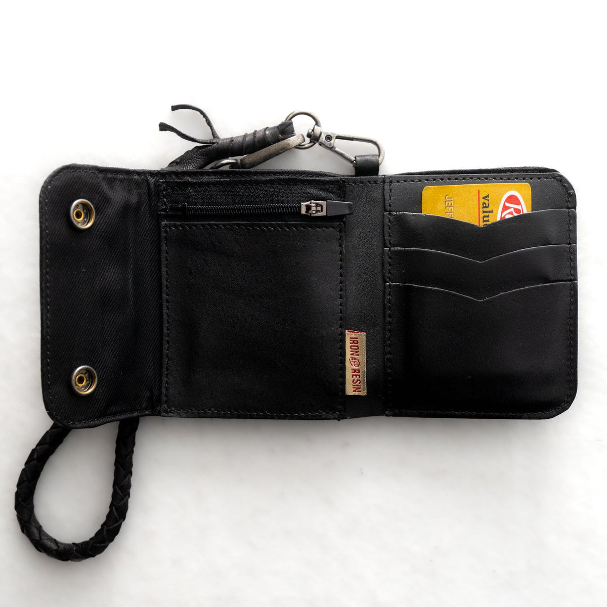 Iron & Resin Santa Fe Leather Wallet