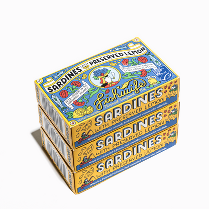 Fishwife Sardines with Preserved Lemon