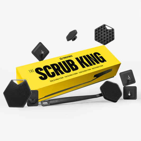 Tooletries The Scrub King Set Charcoal