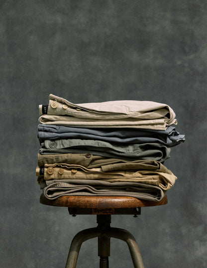 Rivay Series Chino in Olive Fatigue