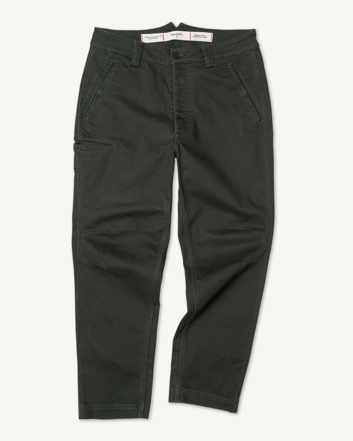 Shapers Pant in Steel Twill Greenroom