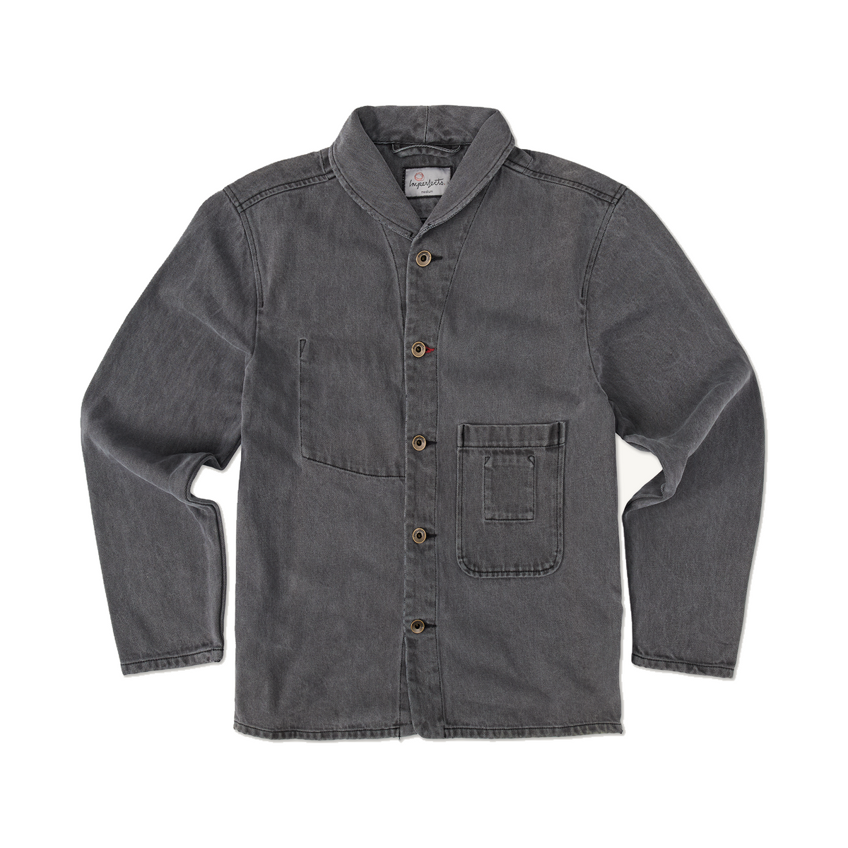 Shepherds Shirt in Primo Denim Cement