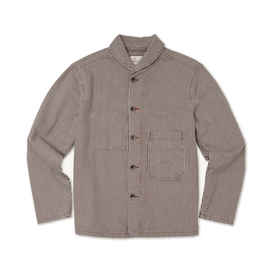 Shepherds Shirt in Coyote Hickory Stripe Coyote