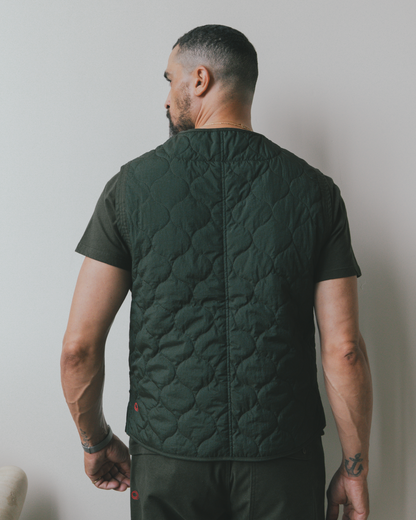 Shokunin Vest in Quilted Nylon