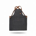 Iron & Resin Canvas Shop Apron - Black