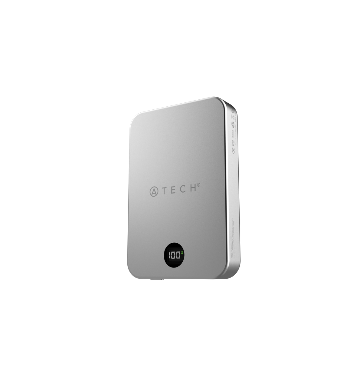 ATECH Slim Magsafe Power Bank Silver