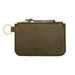 WP Standard Leather Zip Key Pouch - Olive