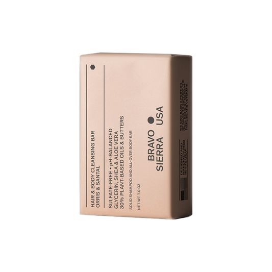 Bravo Sierra Hair & Body Cleansing Bar ORRIS & SANTAL