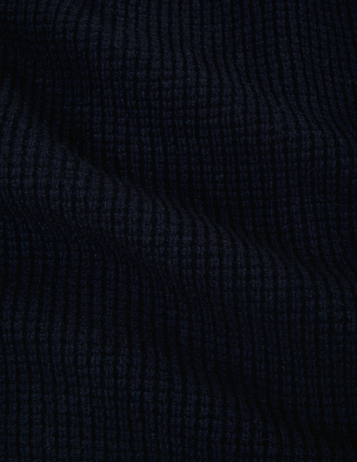 Rivay Sonny Waffle Sweater in Navy