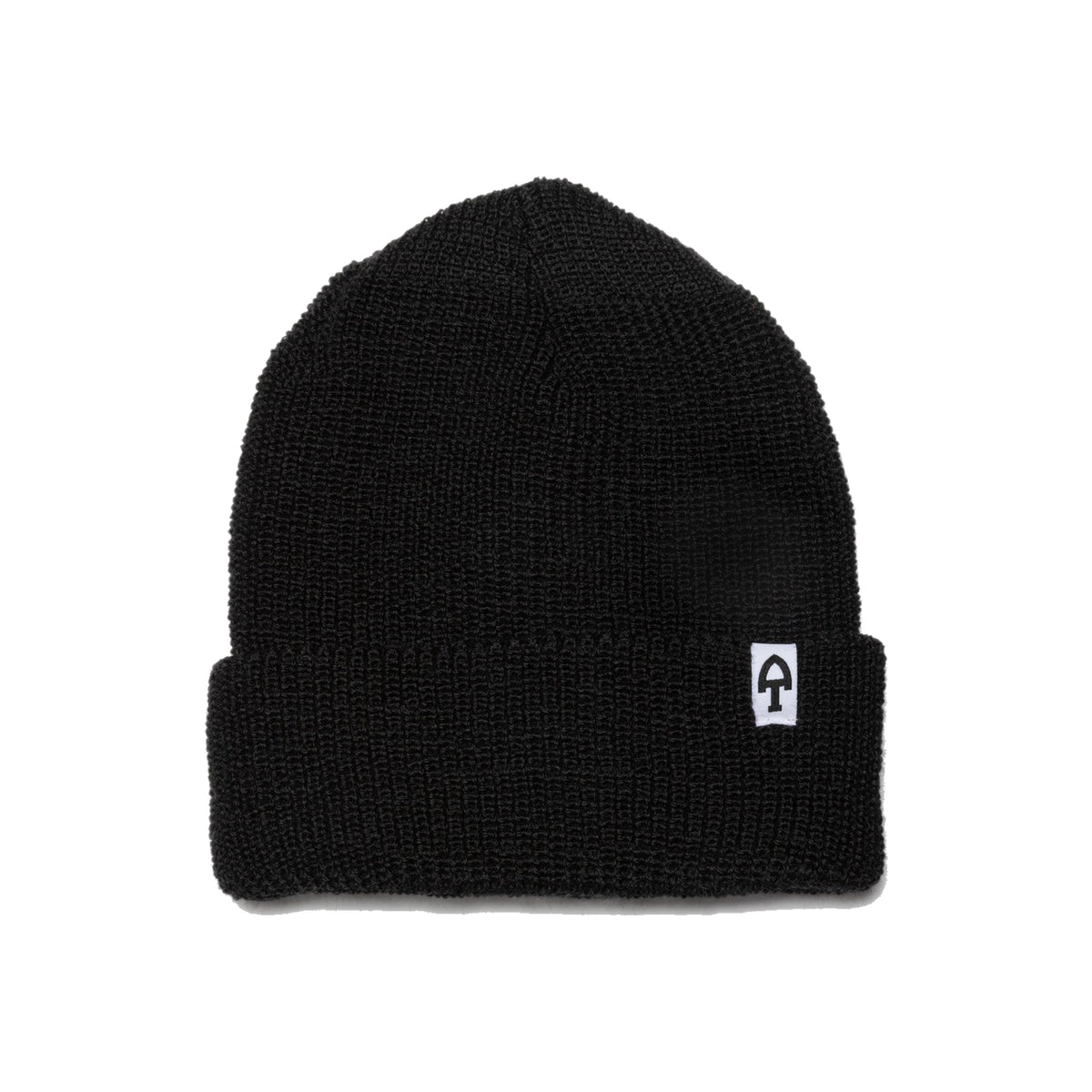 American Trench Merino Cardigan Stitch Beanie black