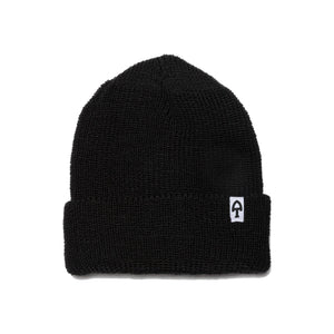 American Trench Merino Cardigan Stitch Beanie black