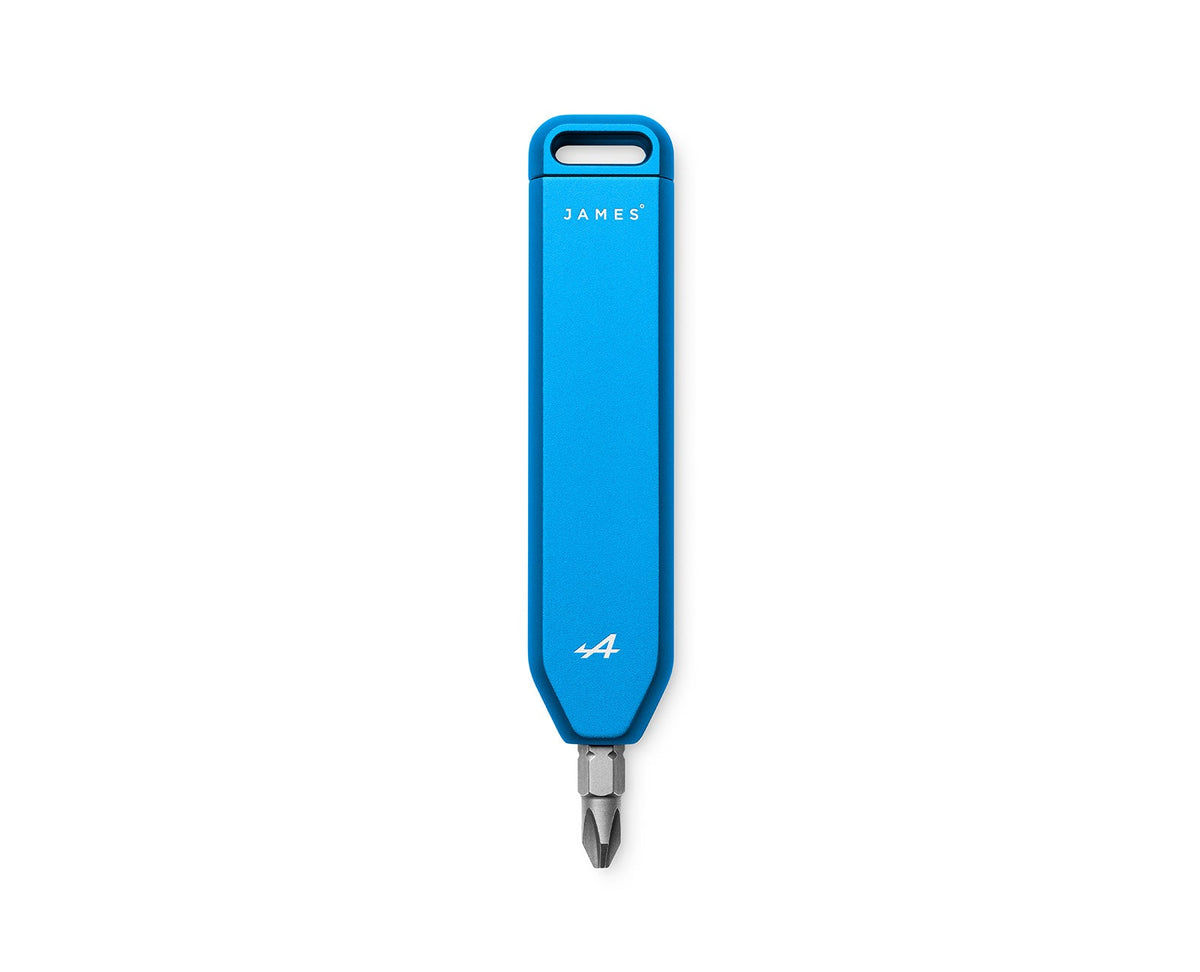 James Brand The Warrick Pocket Screwdriver Liquid Blue + Sport Pink