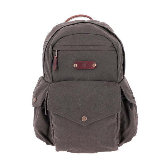 Tom Beckbe Canvas Backpack Bark