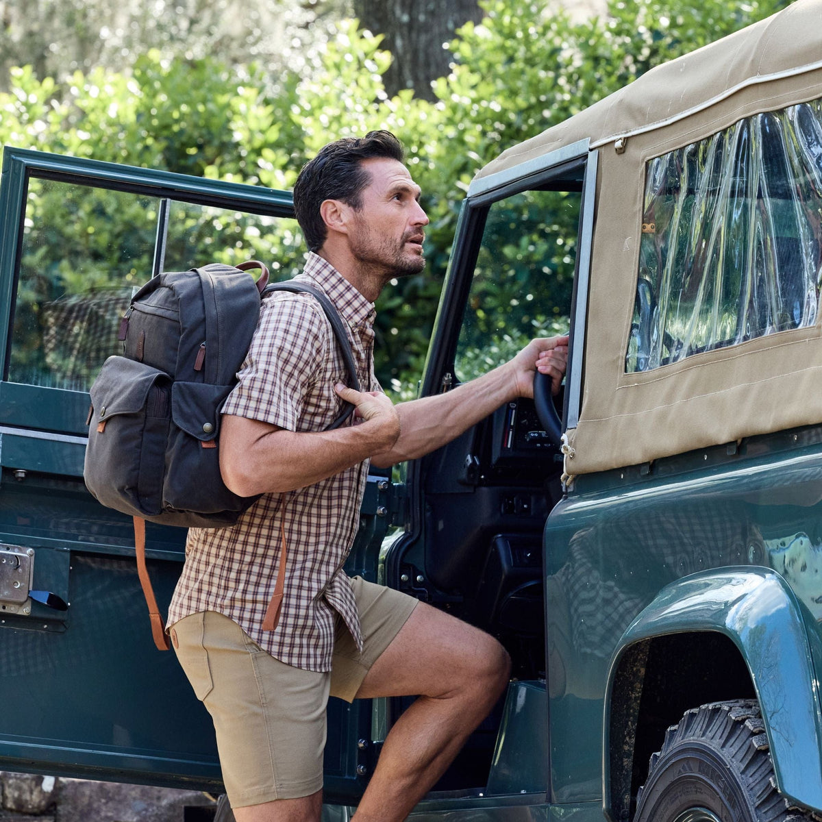 Tom Beckbe Canvas Backpack