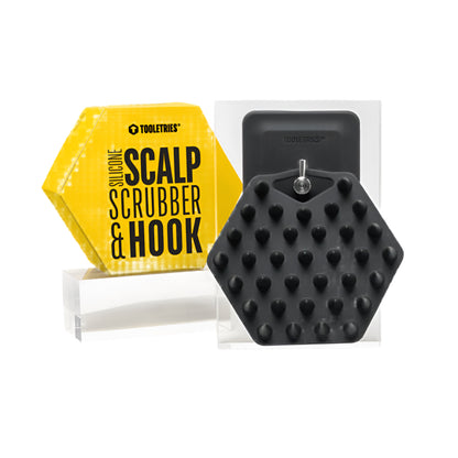 Tooletries Scalp Scrubber & Hook Charcoal