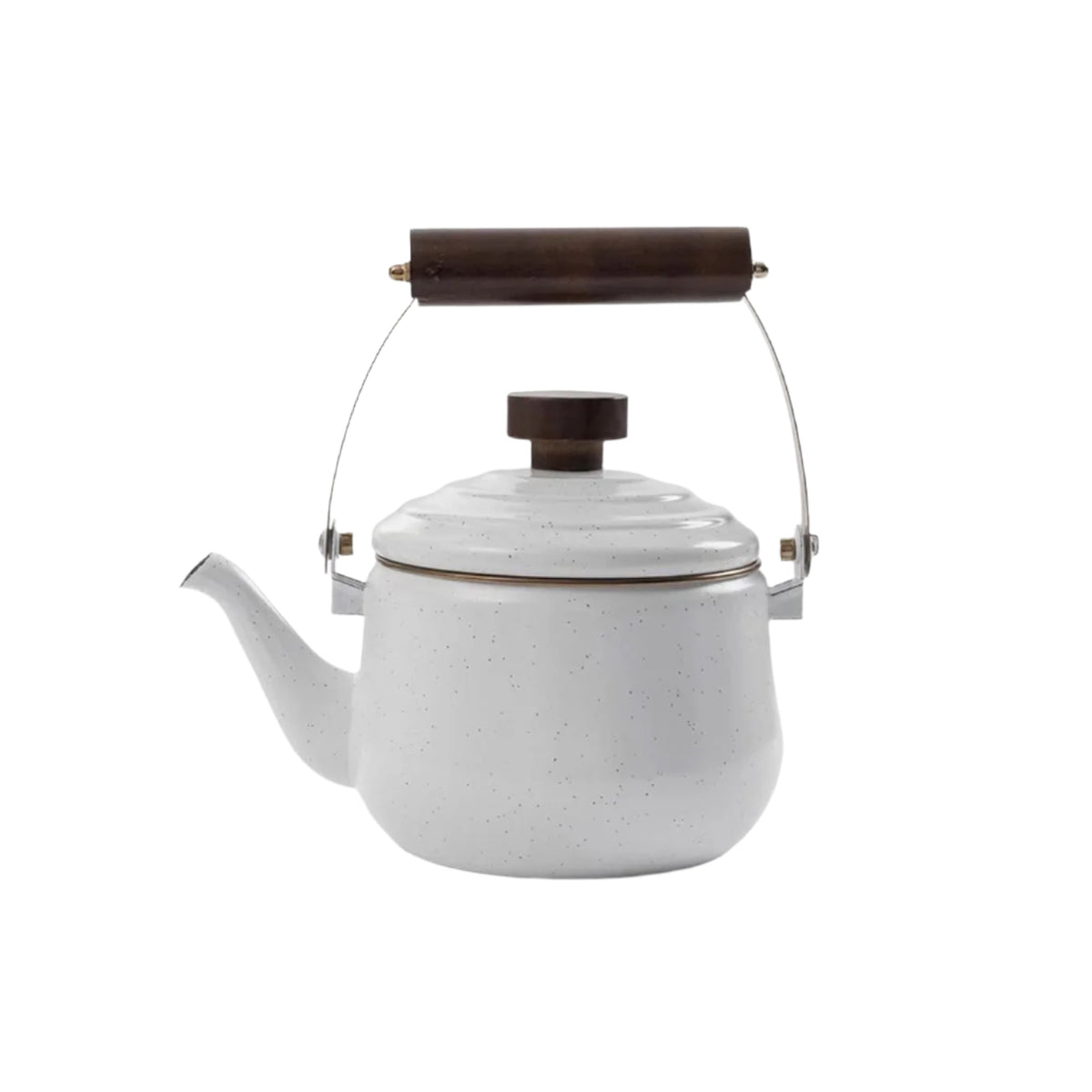 BareBones Enamel Teapot Eggshell