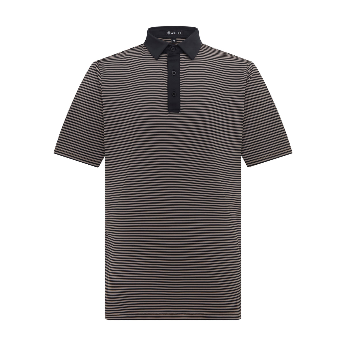 Asher Golf Traverse Polo Driftwood