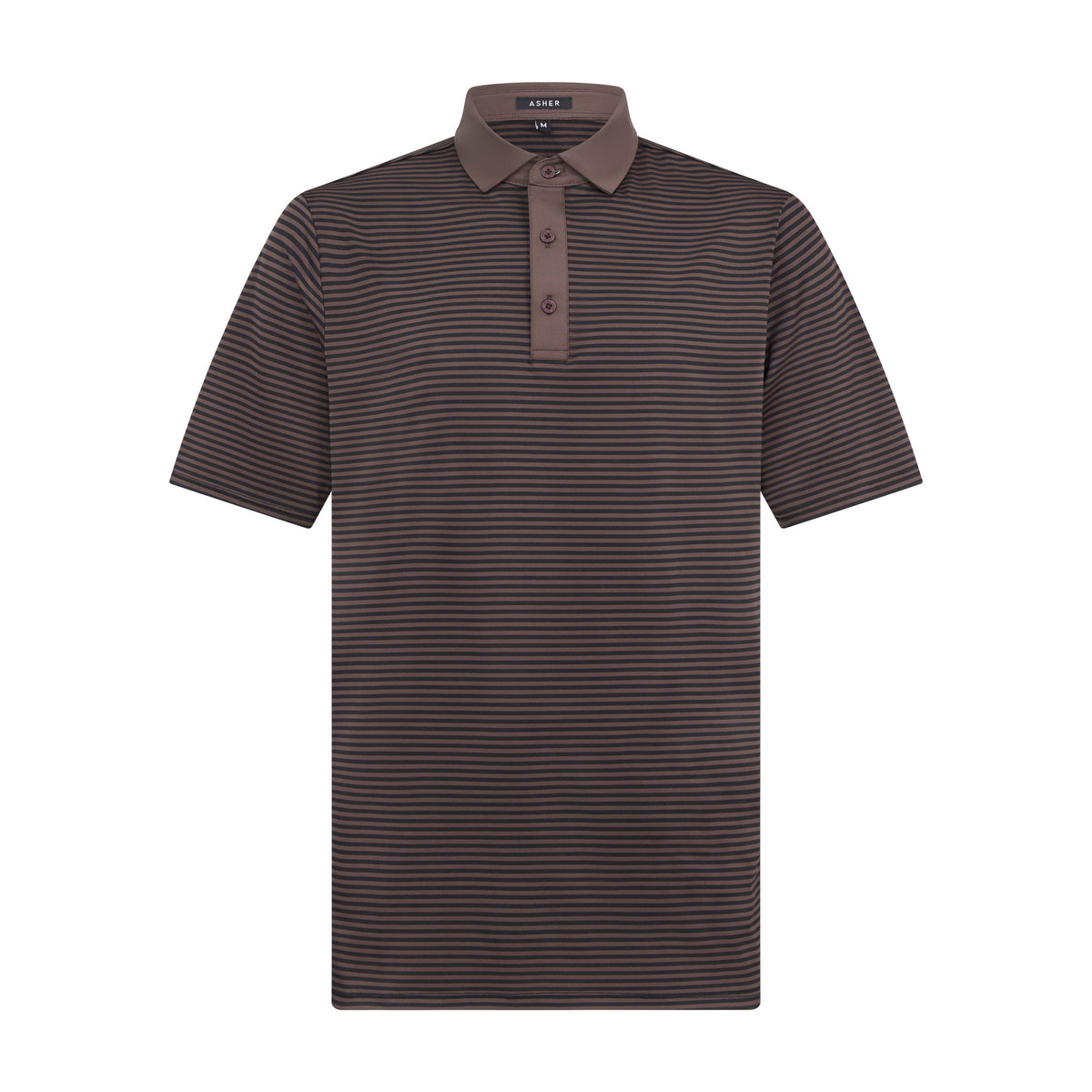 Asher Golf Traverse Polo Wine