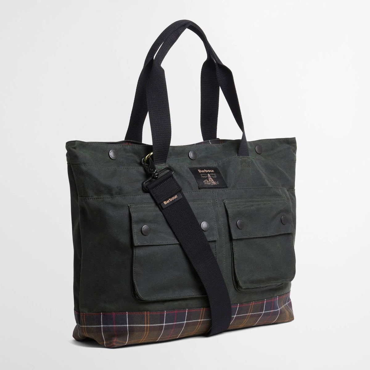 Barbour Field Wax Tote Bag
