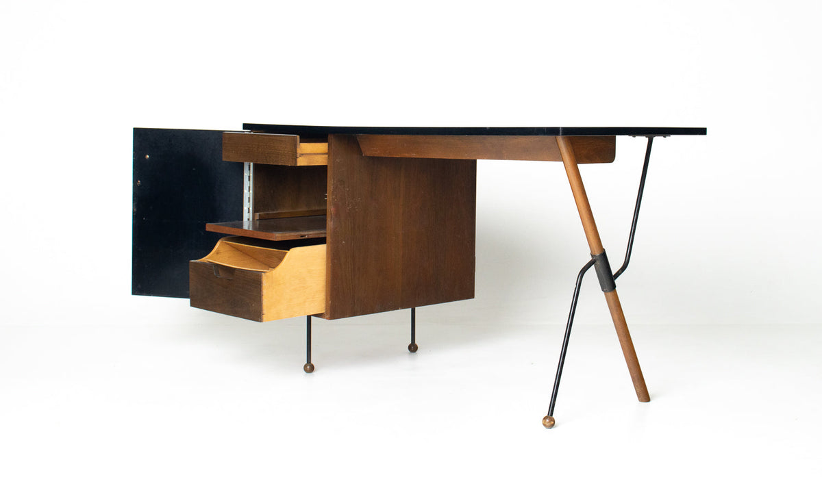 Greta Grossman Model 6200 Desk for Glenn of California, 1952 — Dave Brubeck Estate