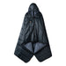 Wren Puffy Blanket Poncho - Slate Blue