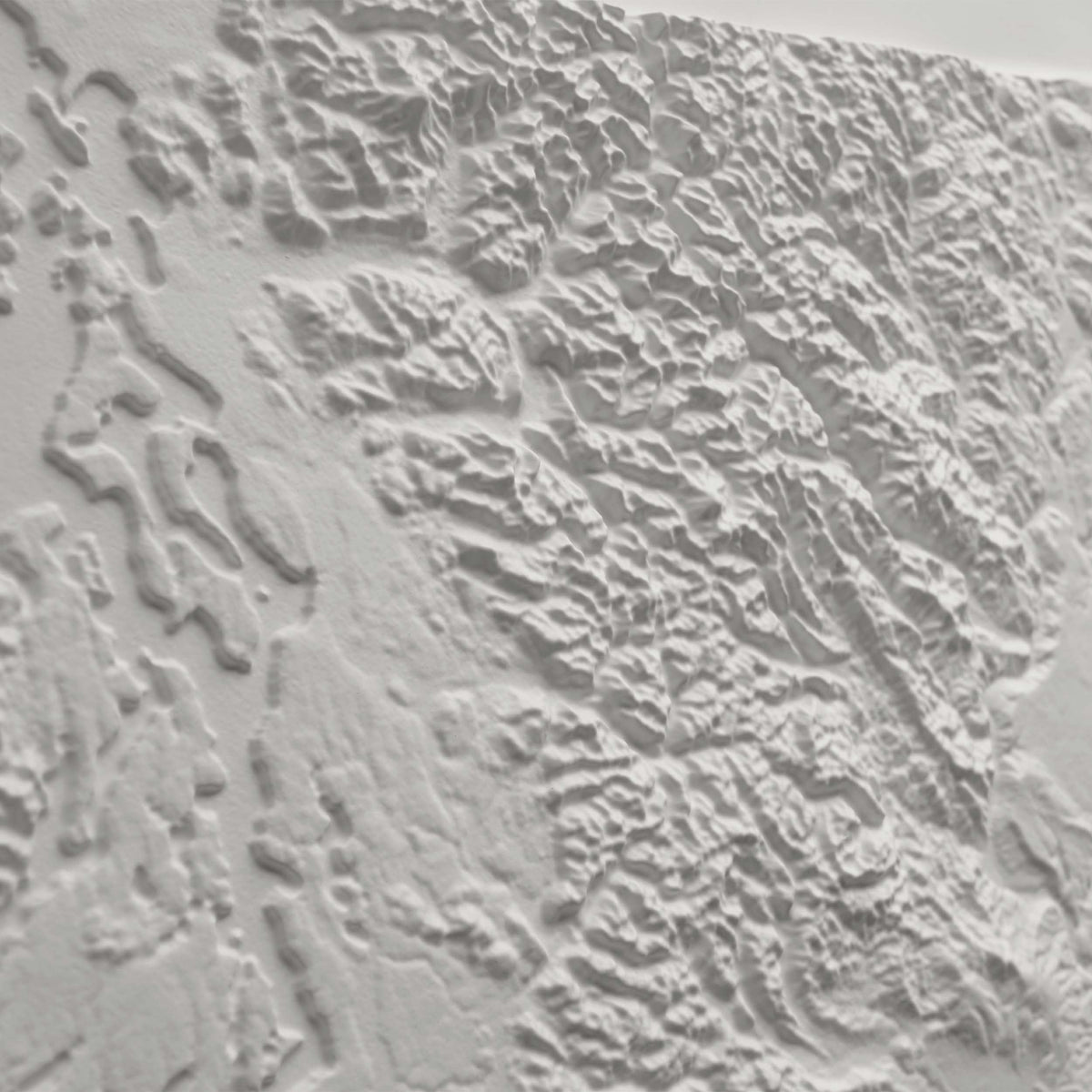 Washington 3D Raised Relief Map