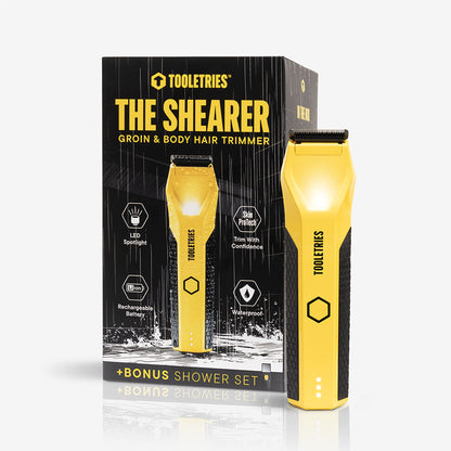 Tooletries The Shearer Groin & Body Hair Trimmer Yellow