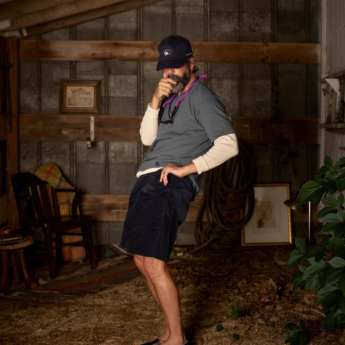 Aaron Levine Boxy Pocket T-Shirt