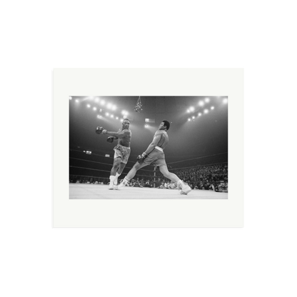 Ali Dodging a Punch From Frazier Print Only Large