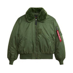 Alpha Industries B-15 Heritage Bomber Jacket - SAGE GREEN