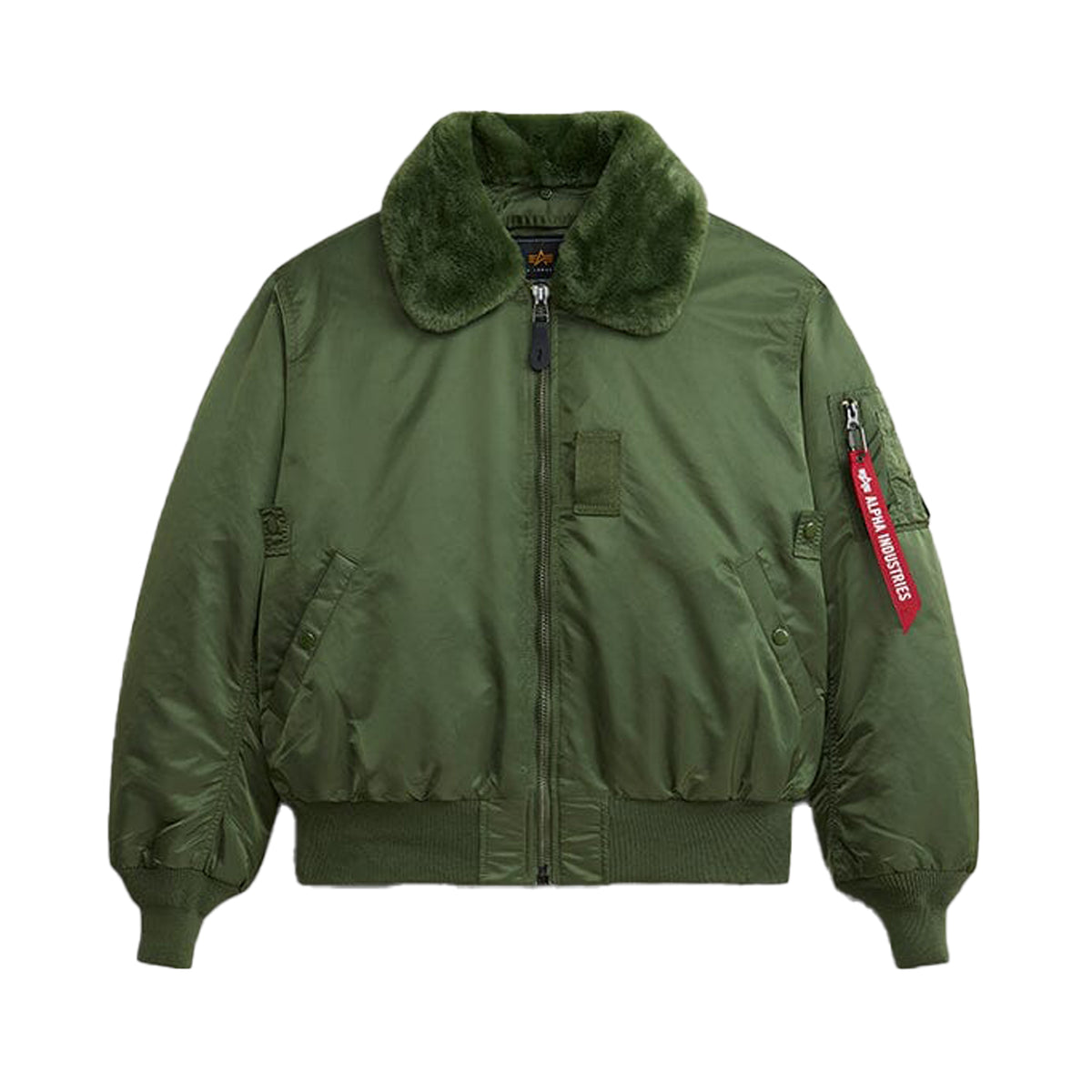 Alpha Industries B-15 Heritage Bomber Jacket SAGE GREEN