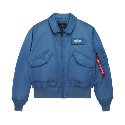 Alpha Industries CWU 45/P Heritage Bomber Jacket ELEMENTAL BLUE