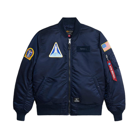 Alpha Industries NASA MA-1 BOMBER JACKET GEN II REPLICA BLUE
