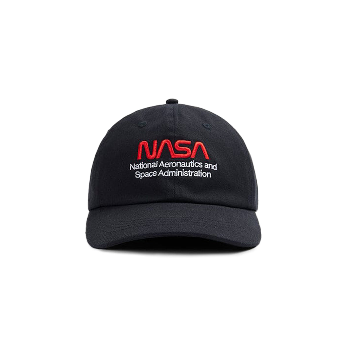 Alpha Industries NASA WORM LOGO CAP BLACK O S